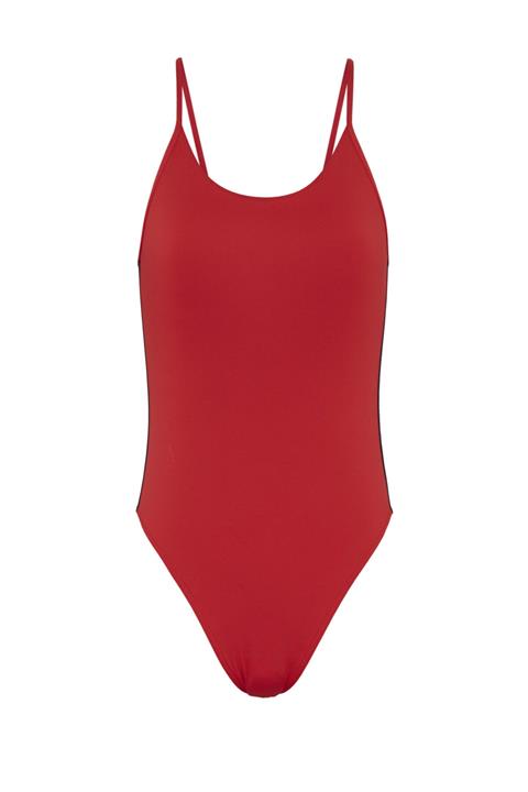 Tommy Hilfiger Kadın Kırmızı Mayo UW0UW01432