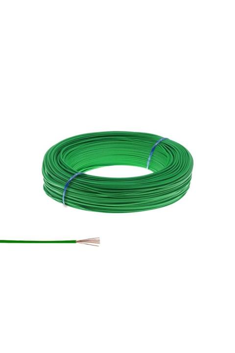 CABLEMASTER Zil Teli Montaj Kablosu Çok Telli Yeşil 200 Metre Erk Yerli