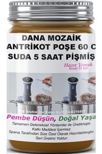 SPANA Dana Mozaik Antrikot Poşe 60 C Suda 5 Saat Pişmiş Ev Yapımı Katkısız 330gr