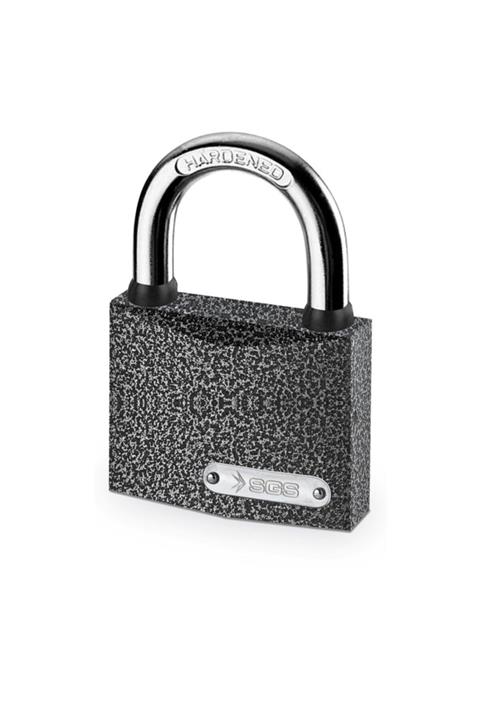 Sgs Gri Boyalı Asma Kilit 63 mm