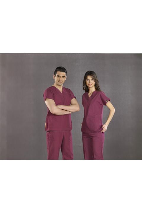 ÇİZGİ MEDİKAL Dr. Greys Modeli Vişne Doktor&hemşire Forması Lütfen Beden Tablosunu Inceleyiniz