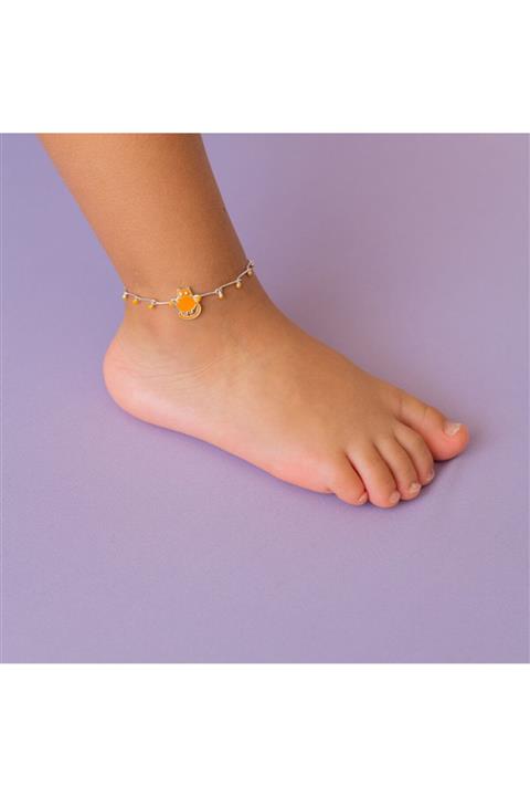 Milk & Moo Tombiş Kedi Gümüş Küçük Çocuk Halhal