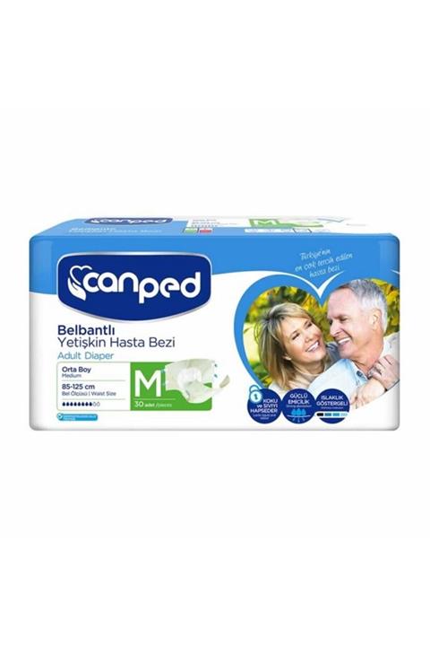 Canped Hasta Bezi Orta Polietilen 30'lu  X2