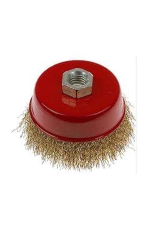 Baytec Saçaklı Çanak Tel Fırça 65 Mm