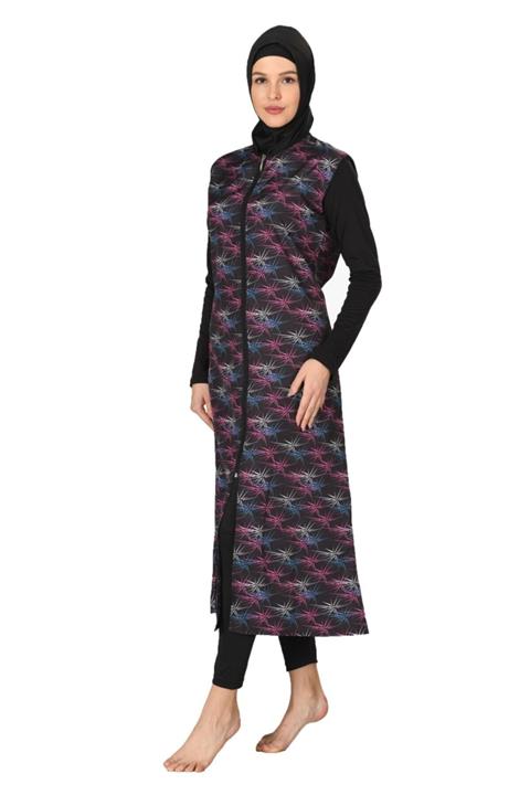 Fantasy Tam Kapalı Diz Altı Tesettür Mayo 3067