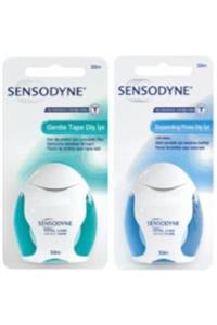 Sensodyne Gentle Tape Diş Ipi 1adet Ve 1adet Nane Tadında 30m 2*adet(karışık Paket)