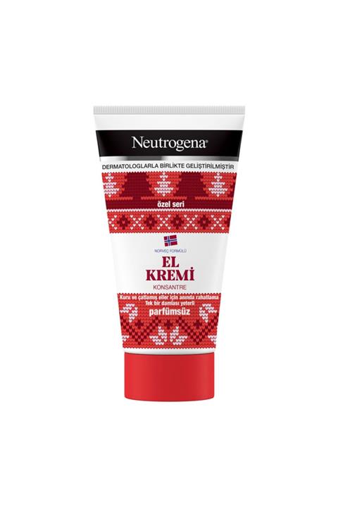 Neutrogena Parfümsüz Kuru Çatlamış Eller Için Konsantre El Kremi 75 Ml