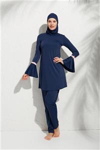 Pierre Cardin 191934 Uzunkollu Kolu Volanlı Tesettür Mayo 20y