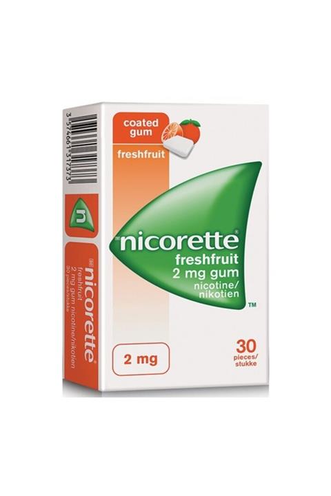 Nicorette Freshmint 2 Mg Meyveli Sakız 30 Adet