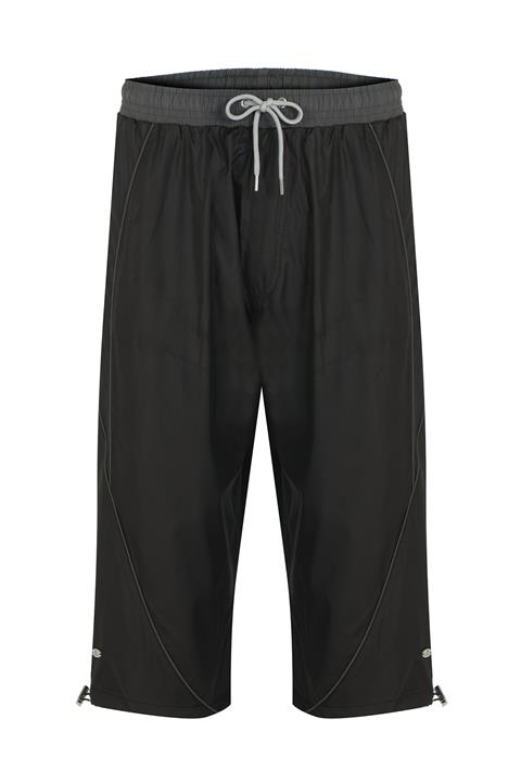 Adasea Erkek Siyah Kapri Şort Tesettür Mayo K238