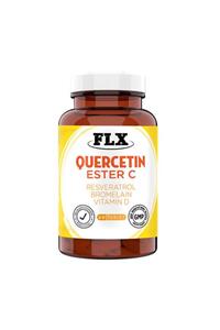 FLX Quercetin Ester C Resveratrol Bromelain Vitamin D Magnezyum Aserola 60 Tablet