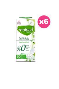 Molped Pure &soft Günlük Ped 30'lu Çanta Paketi X6 Paket