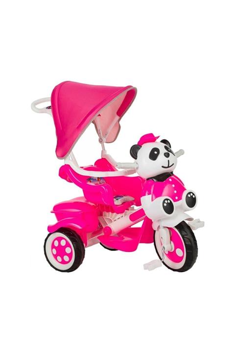 eynbaby Itmeli 3 Teker Panda Bisiklet Pembe