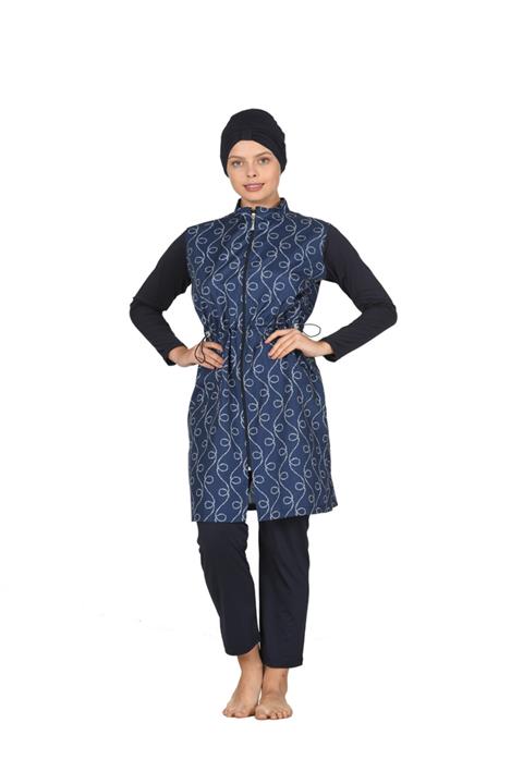 NBB Kadın Dokuma Tesettür Mayo