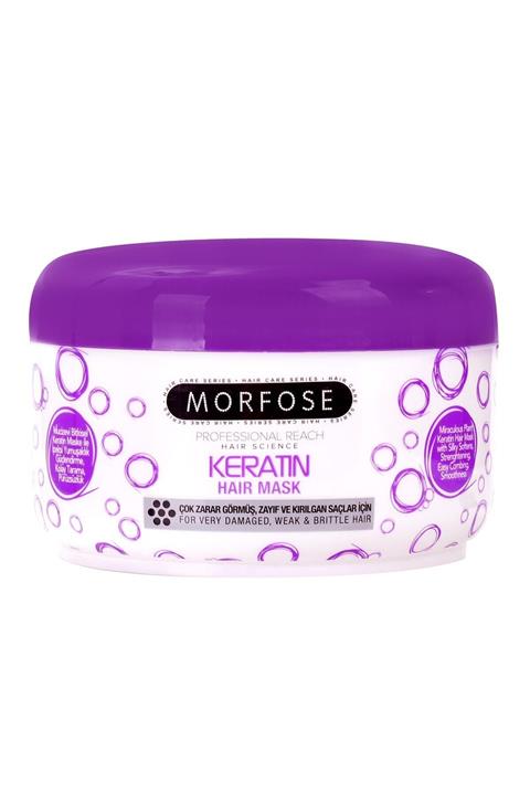 Morfose Keratin Içerikli Saç Maskesi Çok Zarar Görmüş Zayıf Ve Kırılgan Saçlar Için 500ml