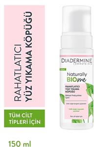 Diadermine Naturally Bio Me Yüz Temizleme Köpüğü Rahatlatıcı 150 ml