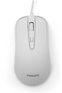 Philips M214 Beyaz 1600 Dpi Optik Kablolu Mouse