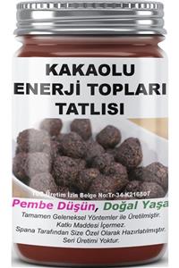 SPANA Ev Yapımı Katkısız Kakaolu Enerji Topları Tatlısı 330gr