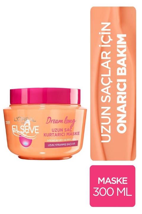 ELSEVE Dream Long Uzun Saç Kurtarıcı Saç Maskesi 300 ml