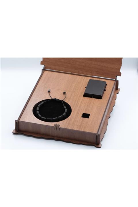 Anatolia Silver Oniks Mat Doğaltaş Ayarlanabilir Makrome Bileklik + Siyah Mat Gazlı Çakmak