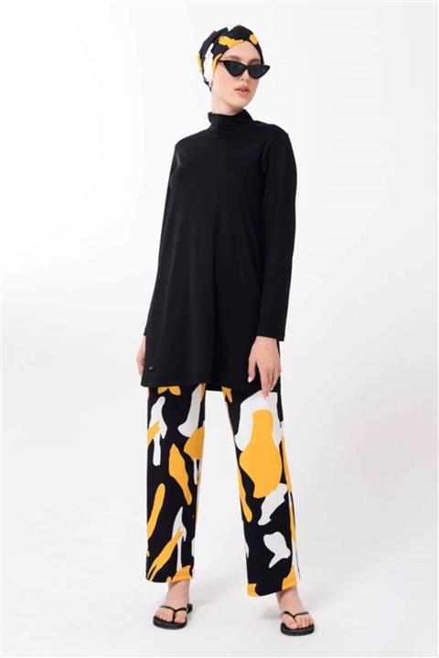 Tıklaalbeni Tam Kapalı Tesettür Mayo