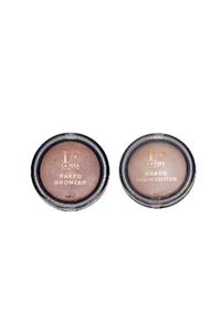 La Fera Baked Bronzer&Highlighter 2'li Set 02