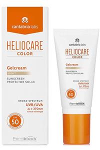 Heliocare Color Gelcream Light 50 Spf 50 ml Açık Ve Buğday Ten