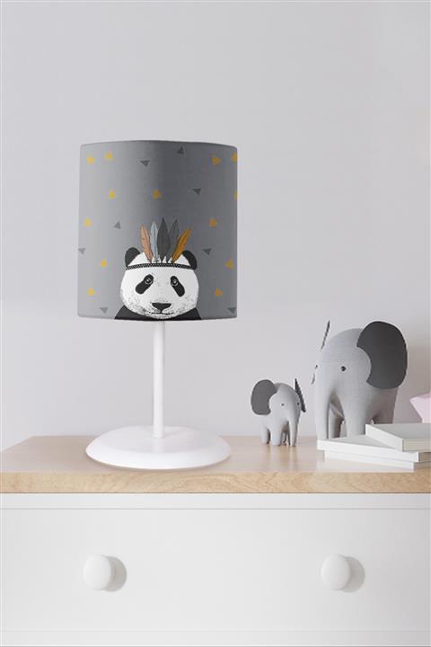 Evmila Iskandinav Pandalar Çocuk Odası Abajur