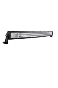 Point Off Road Led Bar Beyaz Ve Turuncu Çift Renk - Flaşlı Oval Kavisli 3 Sıra 80 Cm 459 Watt 99 Led