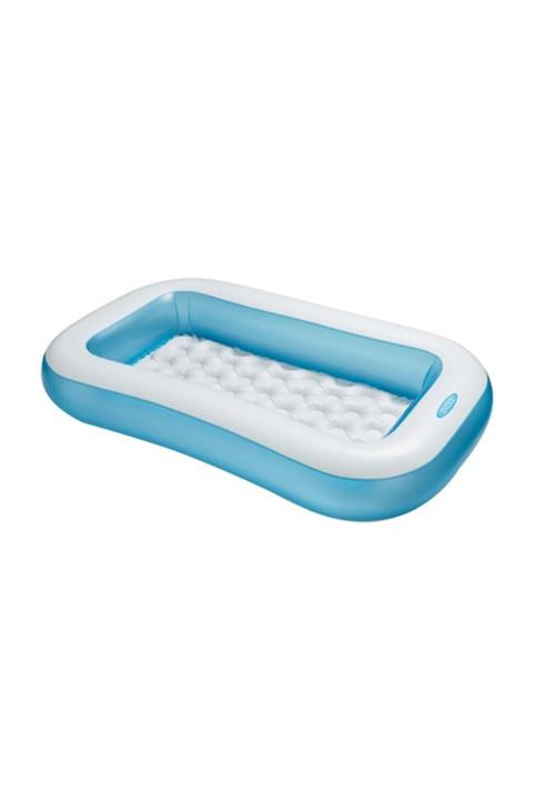 SmartFox Intex 57403 Yumusak Tabanlı Kare Şişme Havuz 166 X 100 X 28 cm