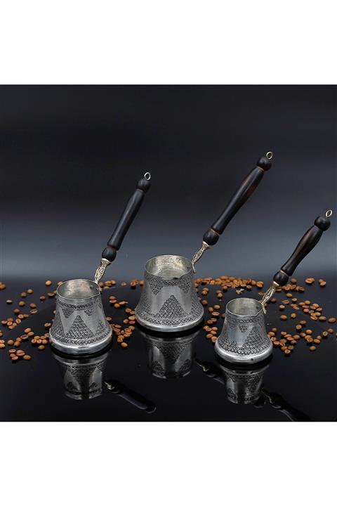 Bakırcu Bakır Cezve Seti