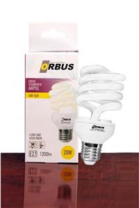 ORBUS 20w Enerji Tasarruflu Sarı Ampul