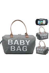 my PİOGGİA Baby Bag Gri Anne Bebek Bakım Ve Mommy Kadın Çantası