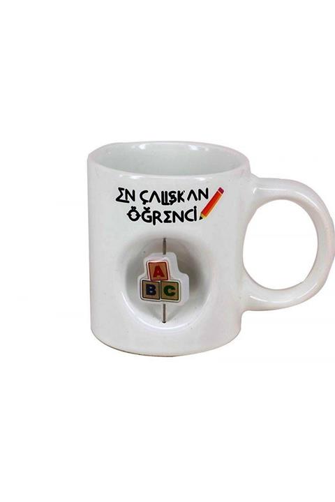 NO.8 HOUSE Stres Kupa Bardak En Çalışkan Öğrenci Hediyelik