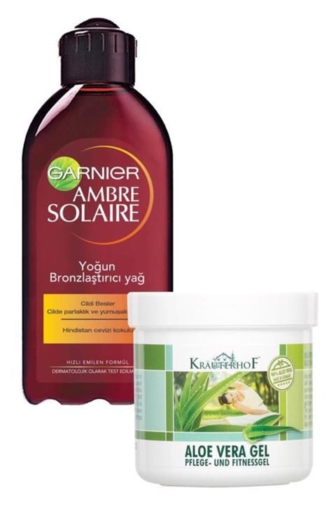 Krauterhof Aloe Vera Ve Garnier Güneş Bakım Seti