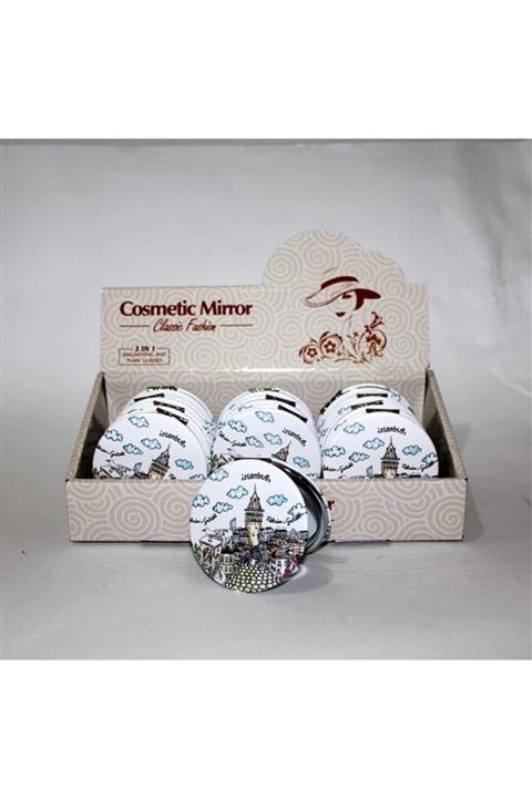 EvimShopping Cep Aynası Taşsız Makyaj Aynası