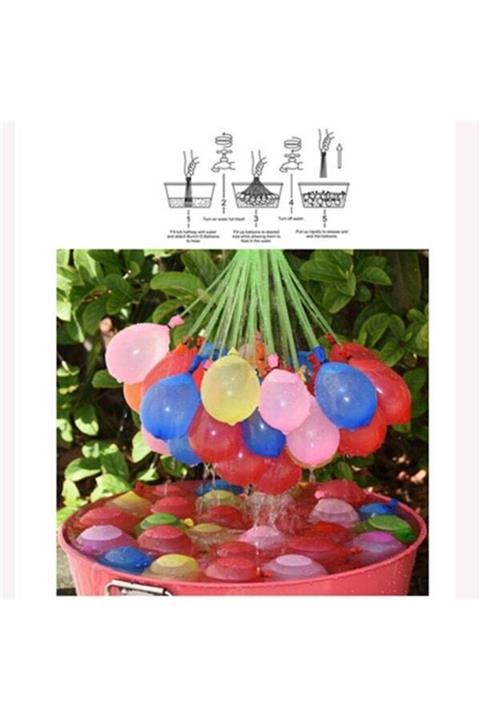 TEC Su Balonu Su Savaşı Balonu Dolum Sistemli 37 Adet