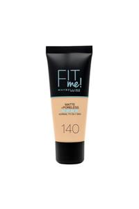 Maybelline New York Mat Fondöten - Fit Me Matte + Poreless Foundation 140 Cool Medium 3600531551049