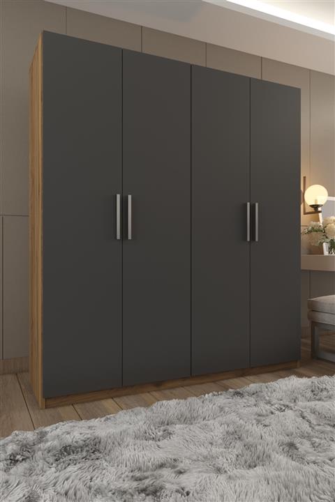 ASCONCEPT Italıo 4 Kapaklı Gardırop