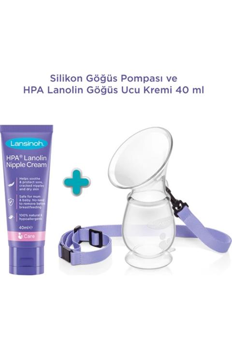 LANSINOH Göğüs Pompası Ve Hpa Lanolin 40 Ml Krem