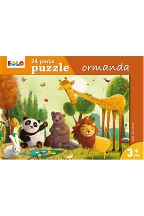 Eolo 24 Parça Ormanda Yer Puzzle | 3 Yaş |