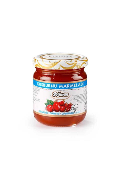Seğmen Diyabetik Kuşburnu Marmelatı Kavanoz 230 G