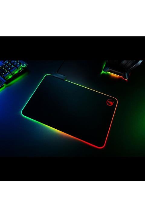 JTECH J-25 Rgb Işıklı Oyuncu Mouse Pad Kaymaz Taban 25*30cm