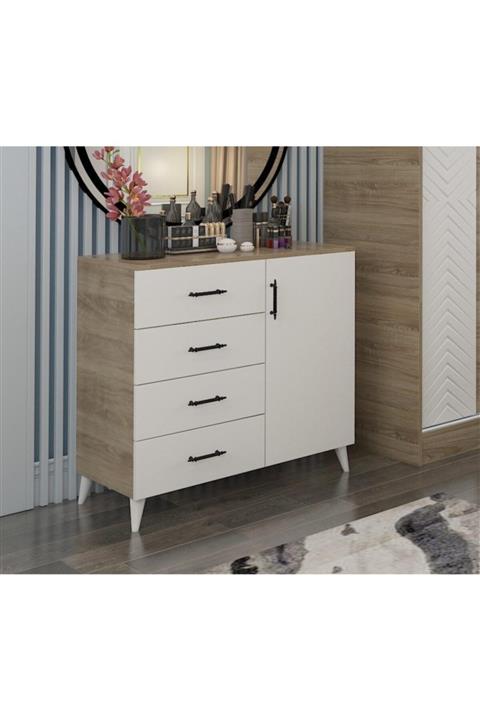 SUNROYAL Kalemiçi 4 Çekmece Şifonyer