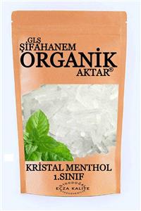 GLŞ ŞİFAHANEM ORGANİK AKTAR Kristal Mentol Menthol 10 Gr