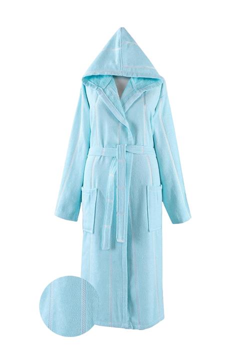 Ephemeris Unisex Mint Yeşili Pamuk Bornoz