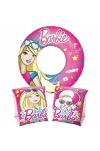 Celart Barbie Bebekli Lisanslı Deniz & Havuz Çocuk Simiti & Kolluk 2 Li Set