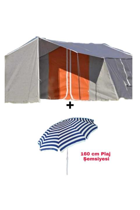 tunç cadır 17 M2 2+1+mutfak Tunç Kamp Çadırı