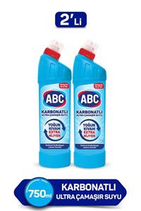 ABC Karbonatlı Ultra Çamaşır Suyu 750 Ml 2'li Paket