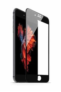 GLASSY Iphone 6s Plus Tam Kaplayan Kırılmaz Cam 9d Siyah